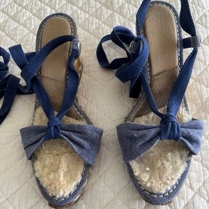 Ugg ankle wrap espadrille